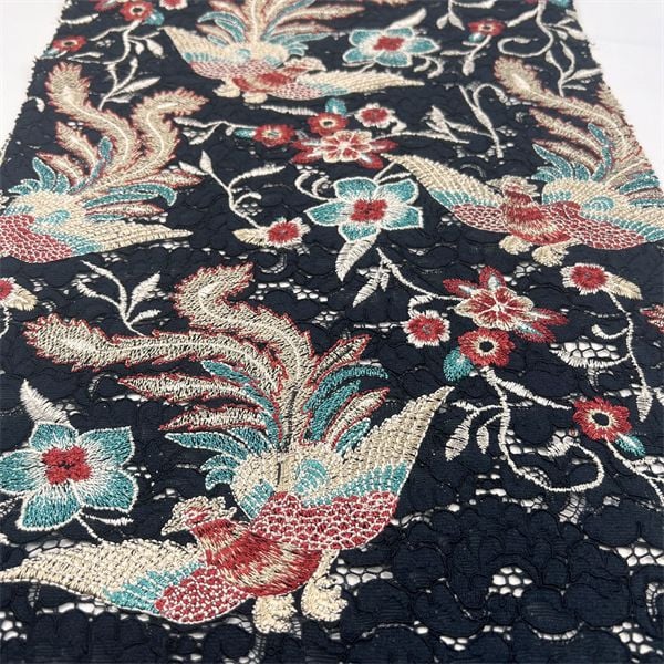 Evolution Of Lace Fabric Embroidery Over Time