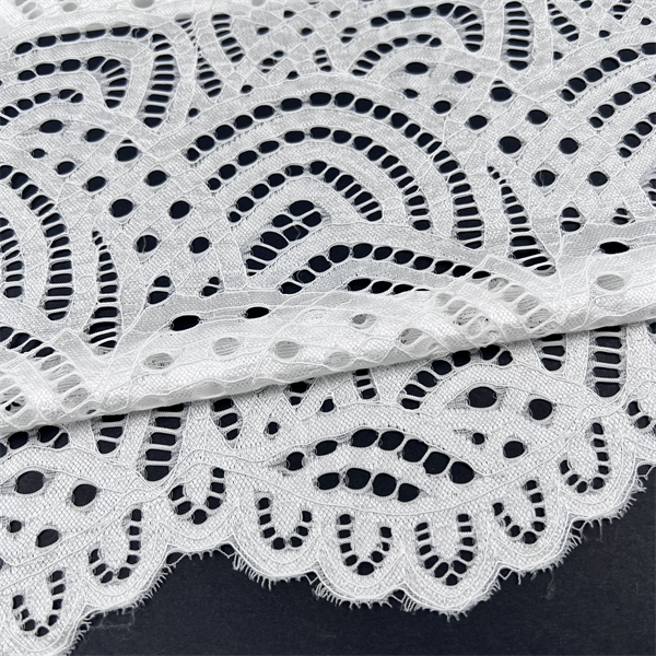 Make a delicate lacey headband or hair decoration.