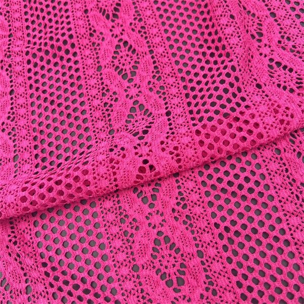 Versatility of Mauve Lace Fabric