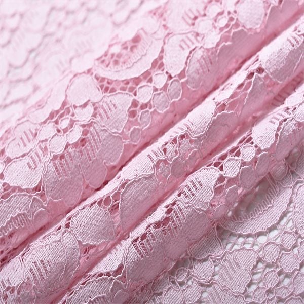 Exploring the Timeless Pink Lace Material