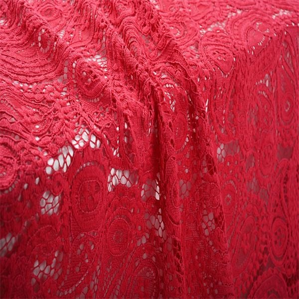 Boosting Confidence with Red Lace Blouse