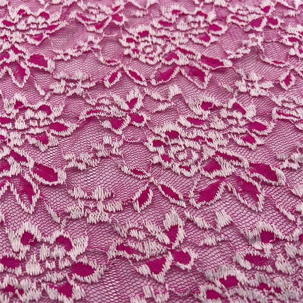 Minimal Accessories for Hot Pink Lace Dresses