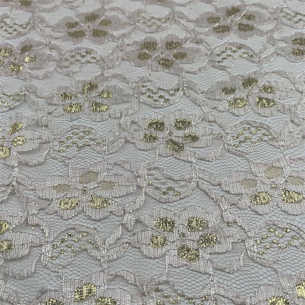 DIY Gold Lace Dress Sewing