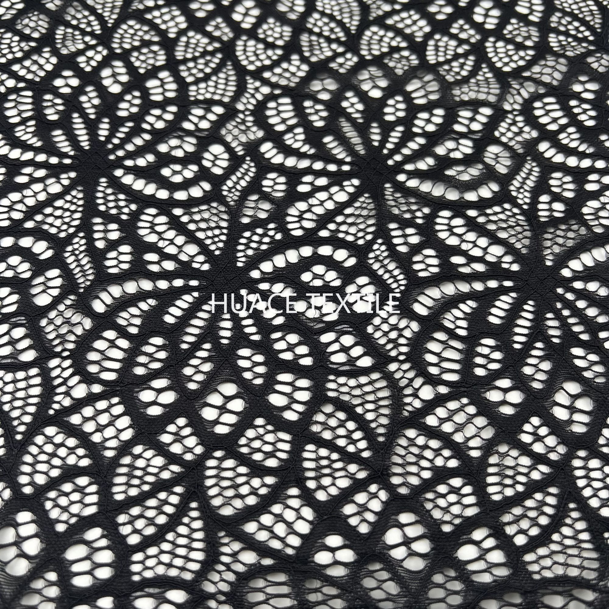 แฟชั่นสไตล์ใหม่ผ้าดิบ Lace แบบเรขาคณิต