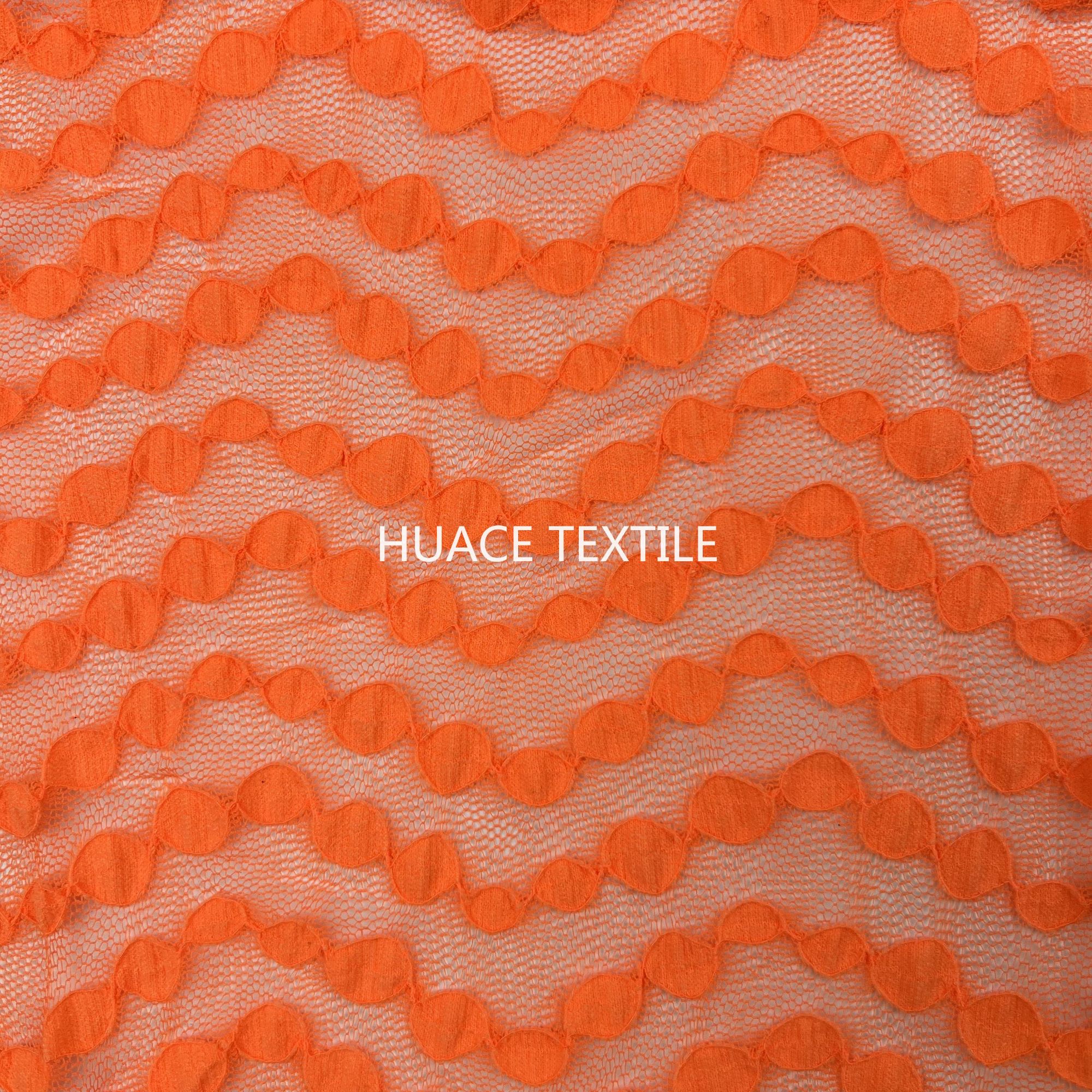 แฟชั่นสไตล์ใหม่ผ้าดิบ Lace แบบเรขาคณิต