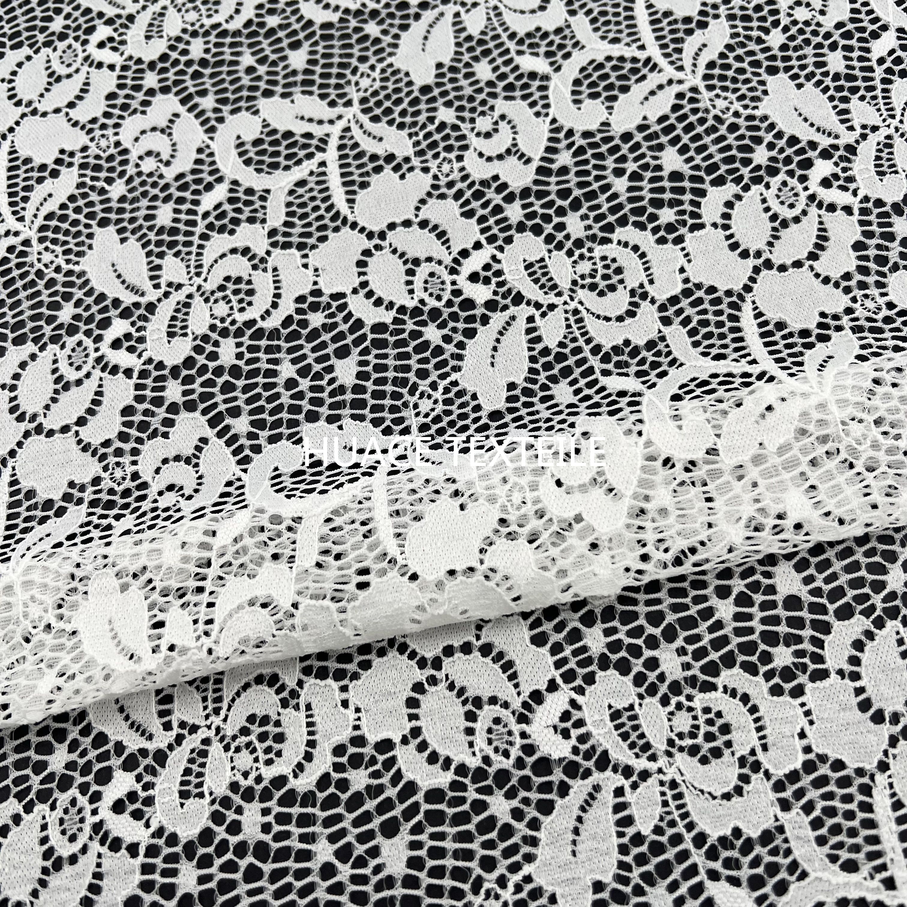 New Style  Nylon Fashion Spandex Classic Flora Lace