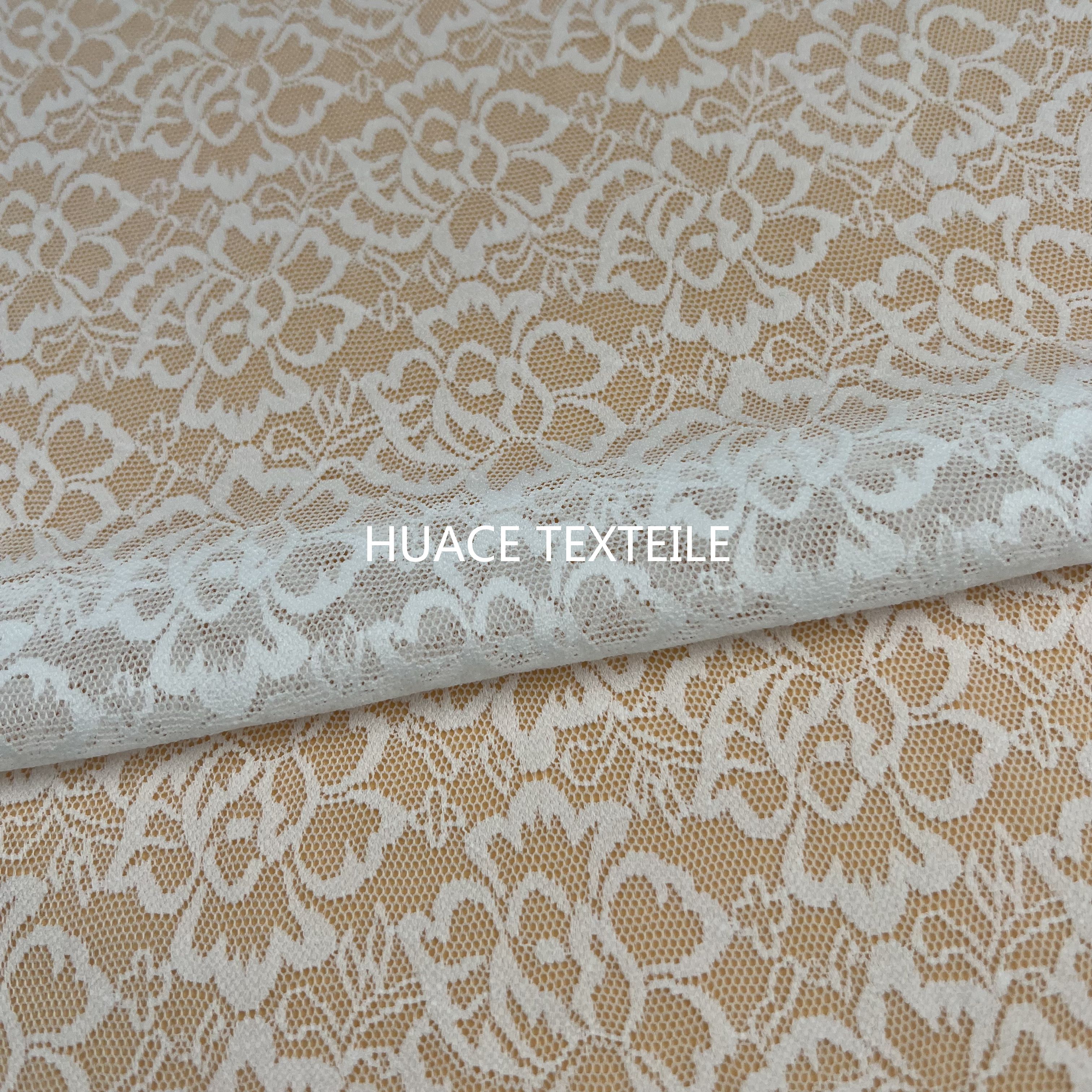 New Style  Polyester Fashion Spandex Classic Flora Lace