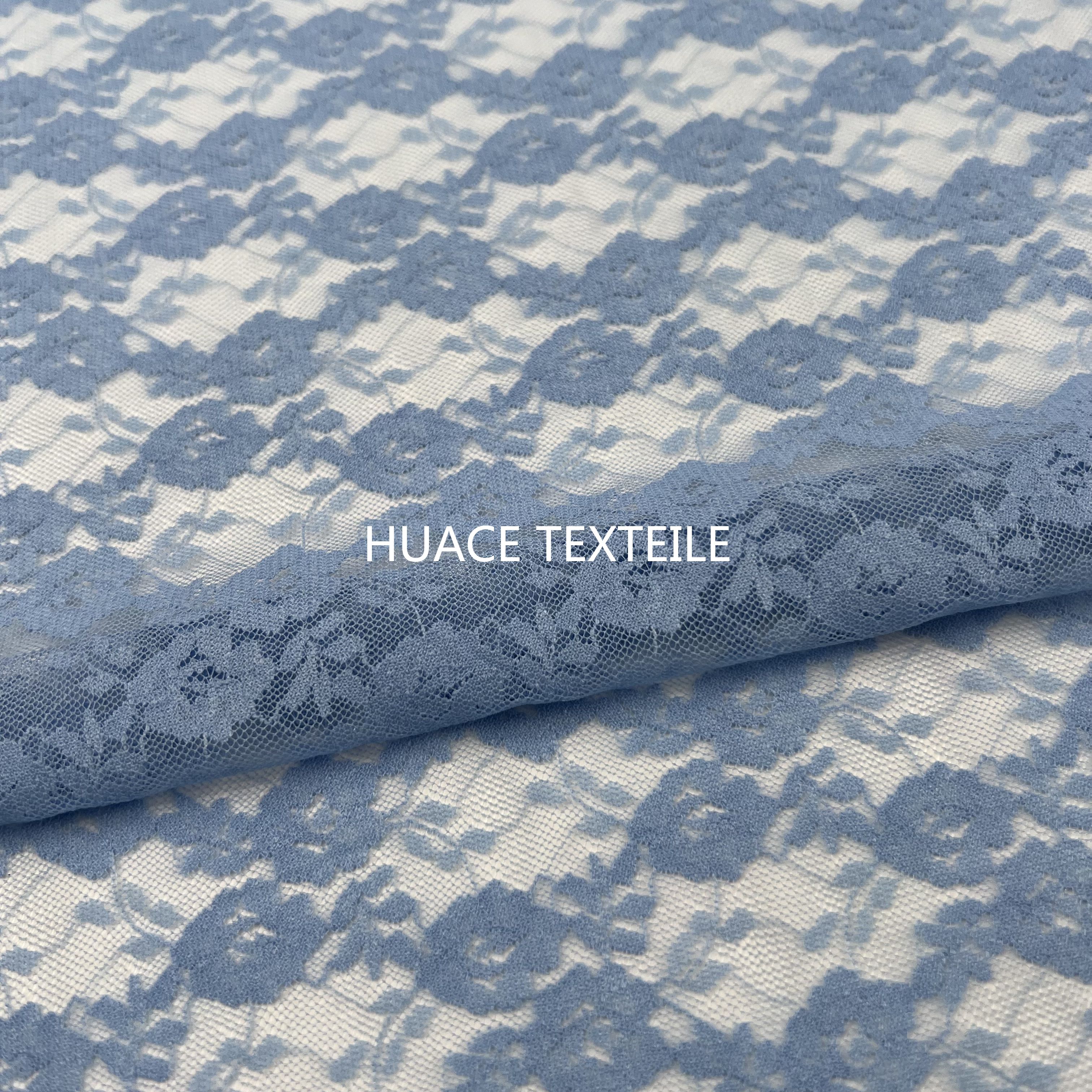 New Style  Nylon Fashion Spandex Classic Flora Lace