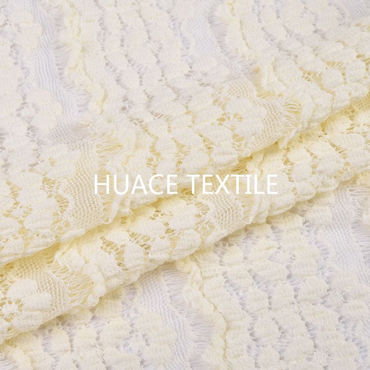 New Style Fashion Nylon Strands Spandex Country Style Lace Fabric