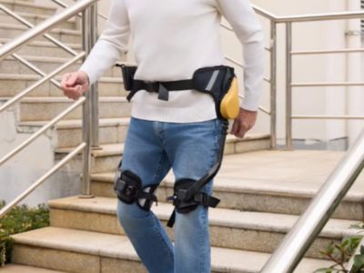 The torque management of a professional strength exoskeleton