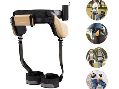 Why the articulated exoskeleton is Preferred for Natural Gait