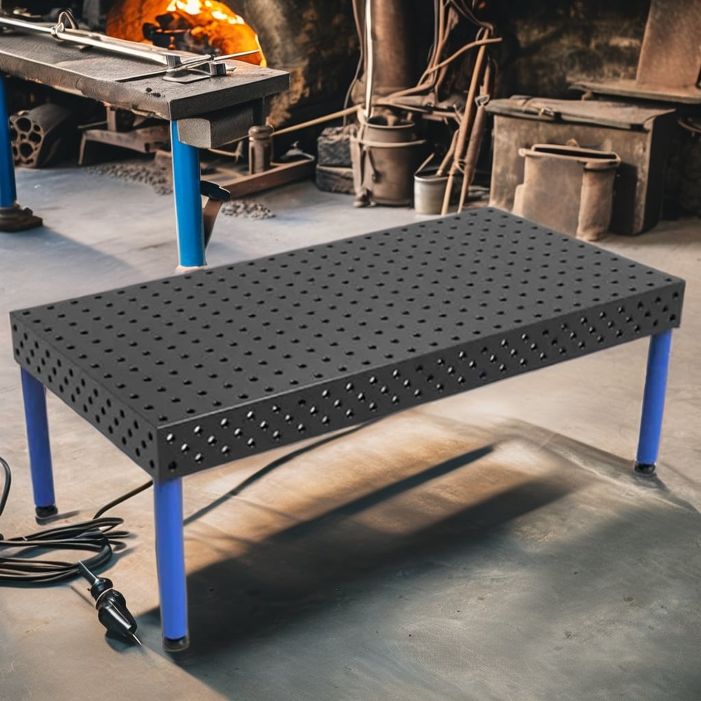 TKweld Factory Best Selling High Quality Durable 3D/2D 3000*1500 Welding Table Cast Iron Steel Nitriding Best Soldering New supplier