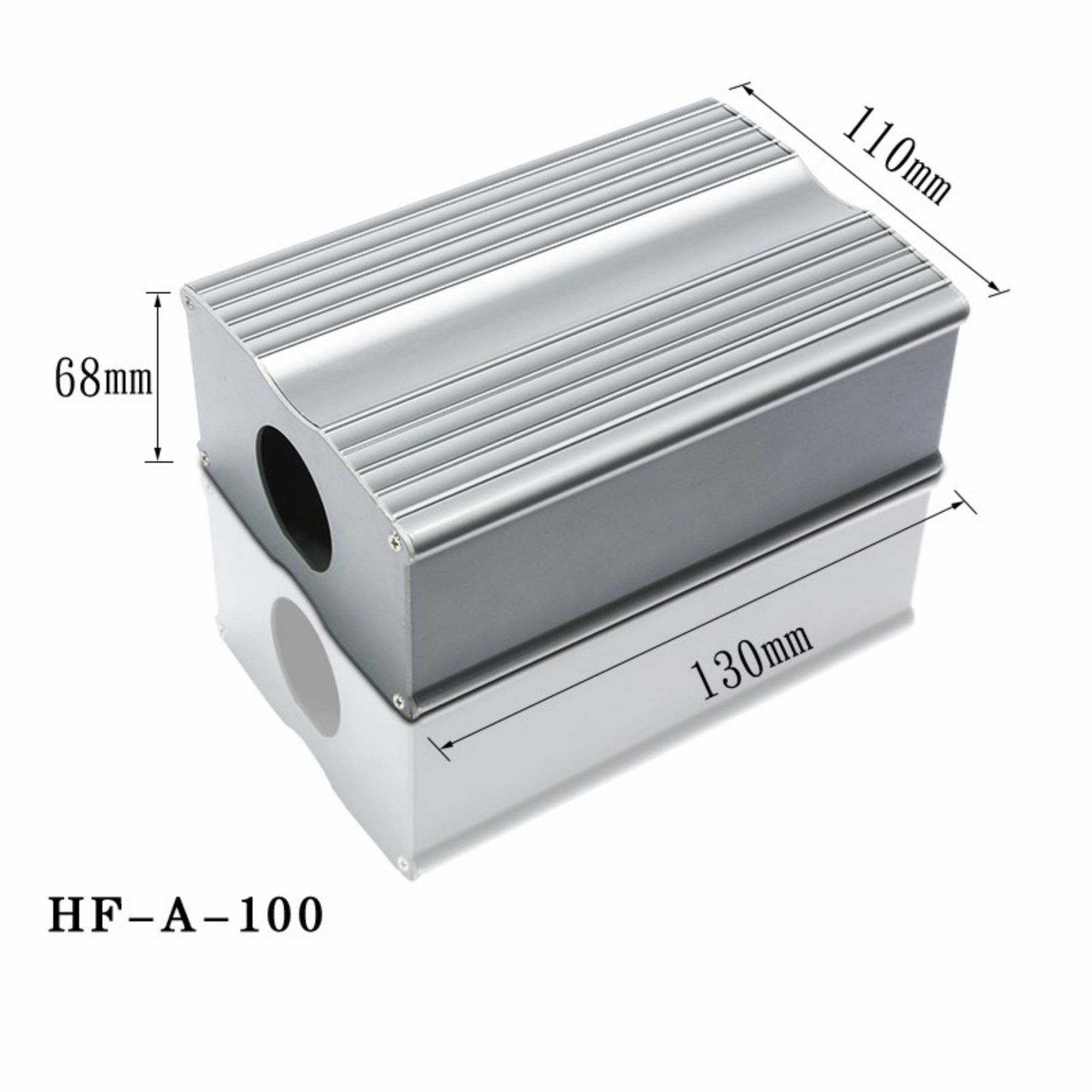 حالة مشروع معدنية لمotor HF-A-100 صناديق اتصال PCB
