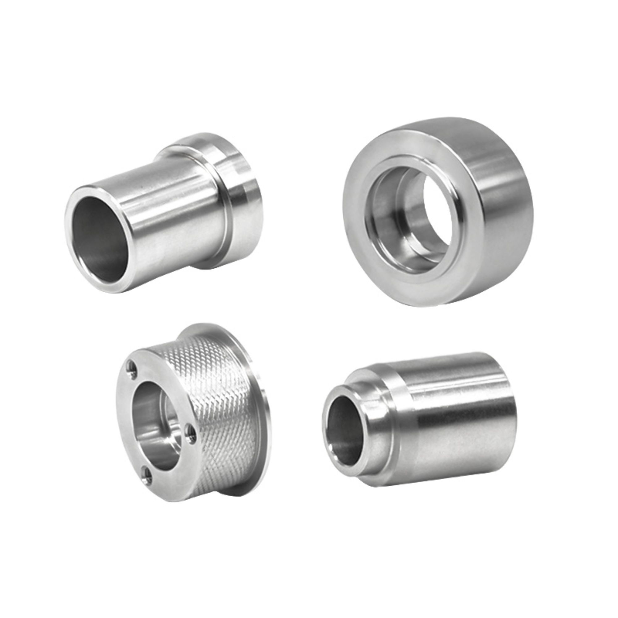 OEM CNC Parts d'usinatge d'acer inoxidable Torno de revés Parts de molatge