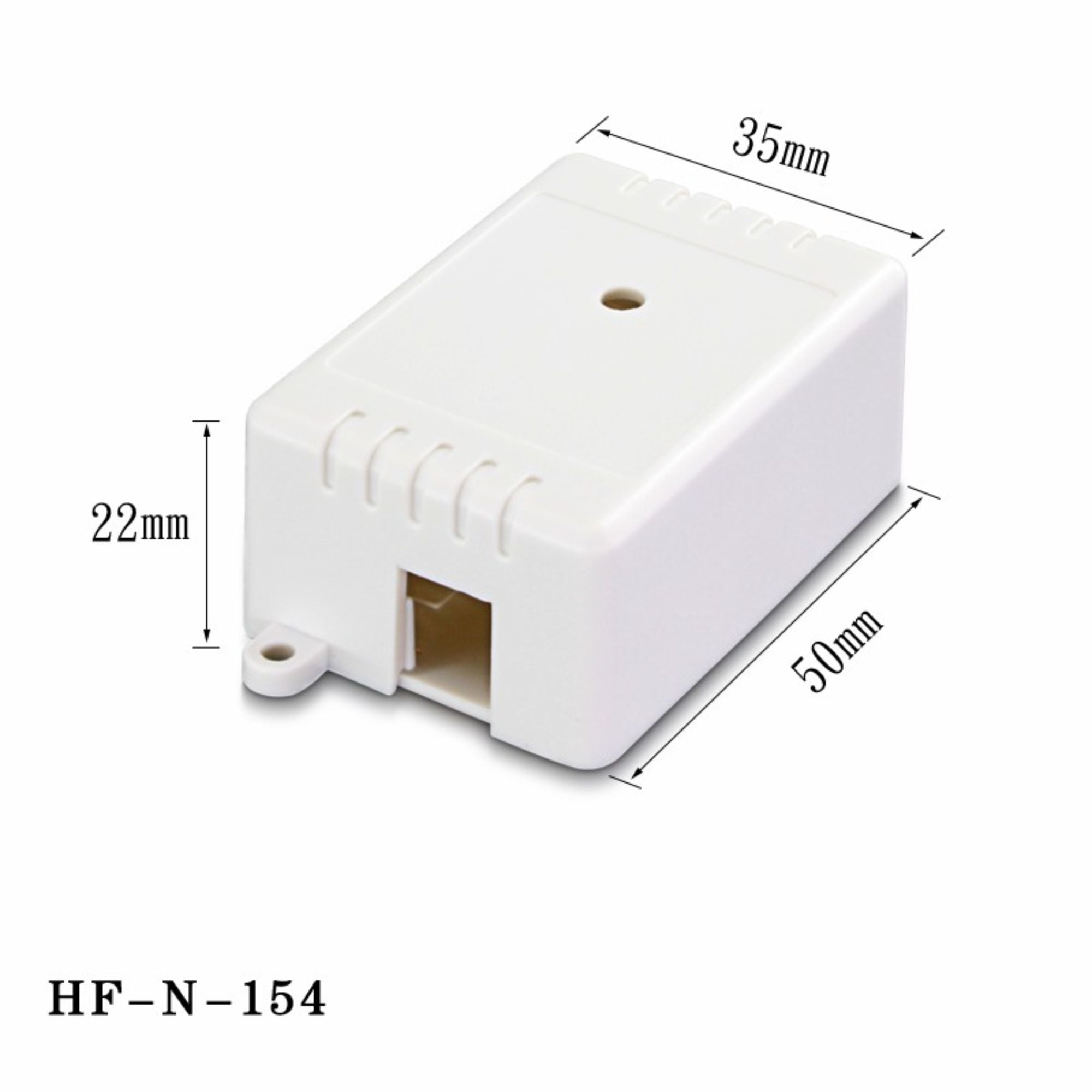 تصنيع مخصص HF-N-154 صندوق تحكم بلاستيكي صغير لمكونات إلكترونية