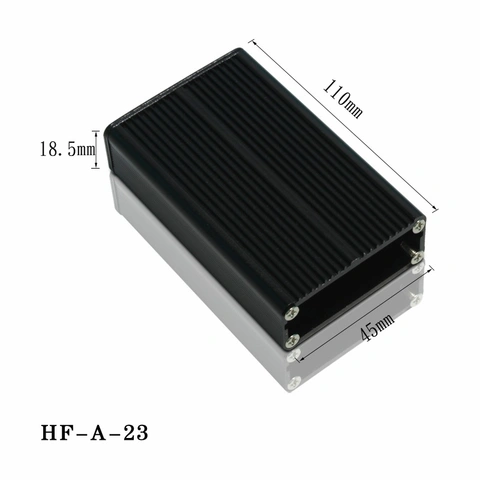 Vỏ điện tử nhôm HF-A-23 Hộp nối kim loại ép đùn