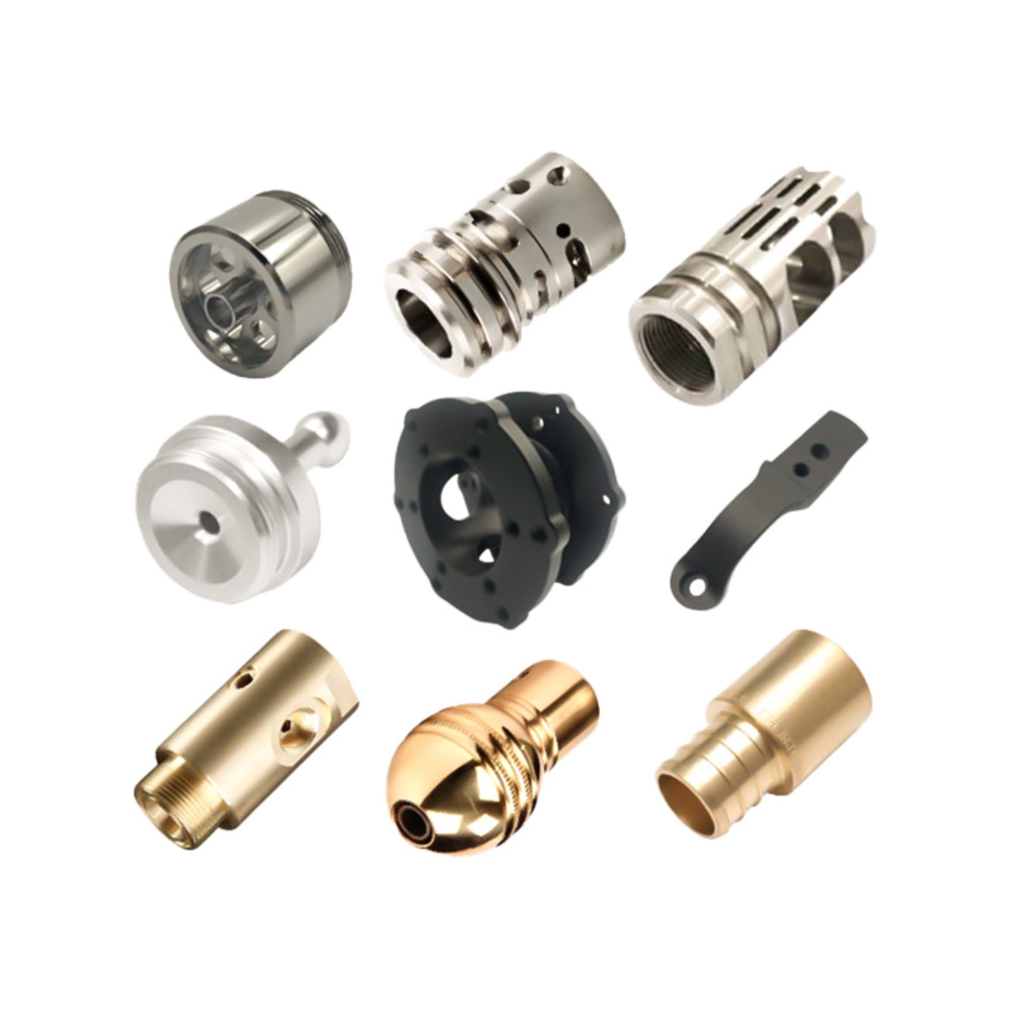 Parts de torns de precisió CNC Torning Serivce Part de processament CNC d'acer inoxidable