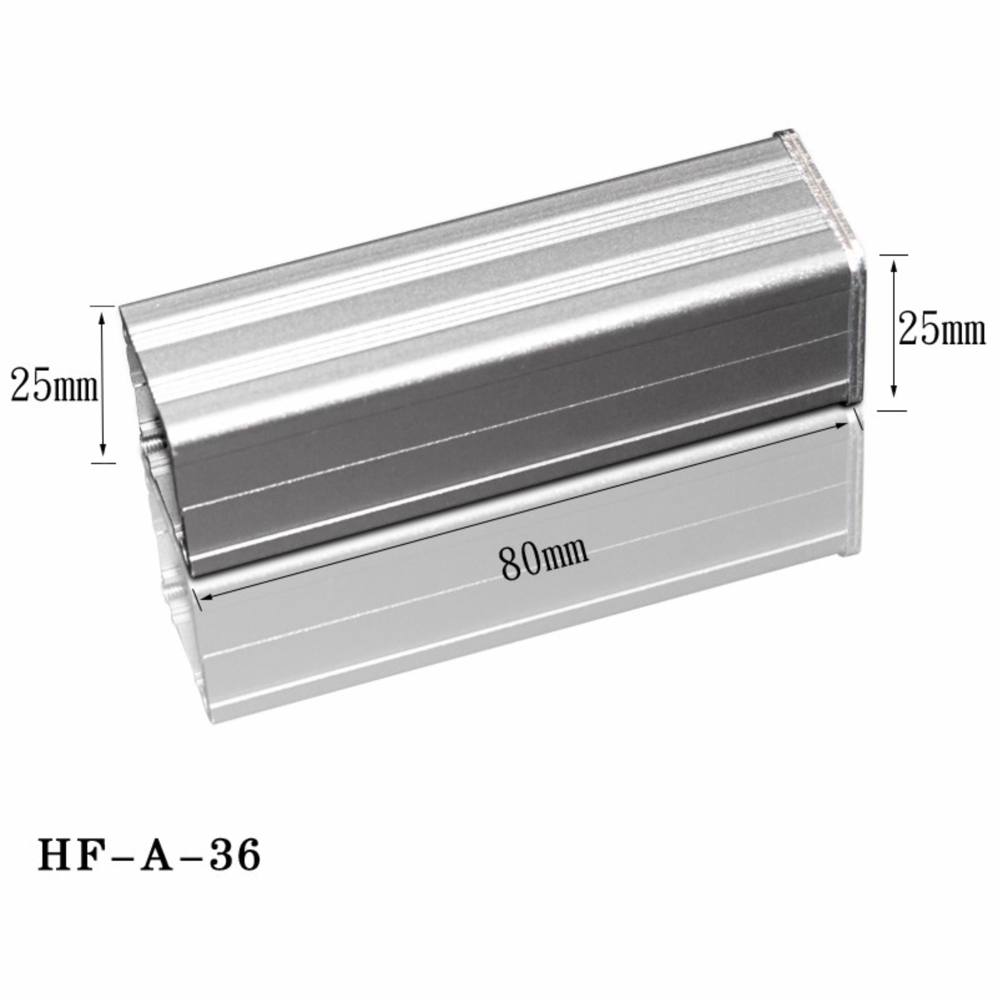 Caixeta de control de metall personalitzada HF-A-36 Casos de PCB de coberta d'alumini