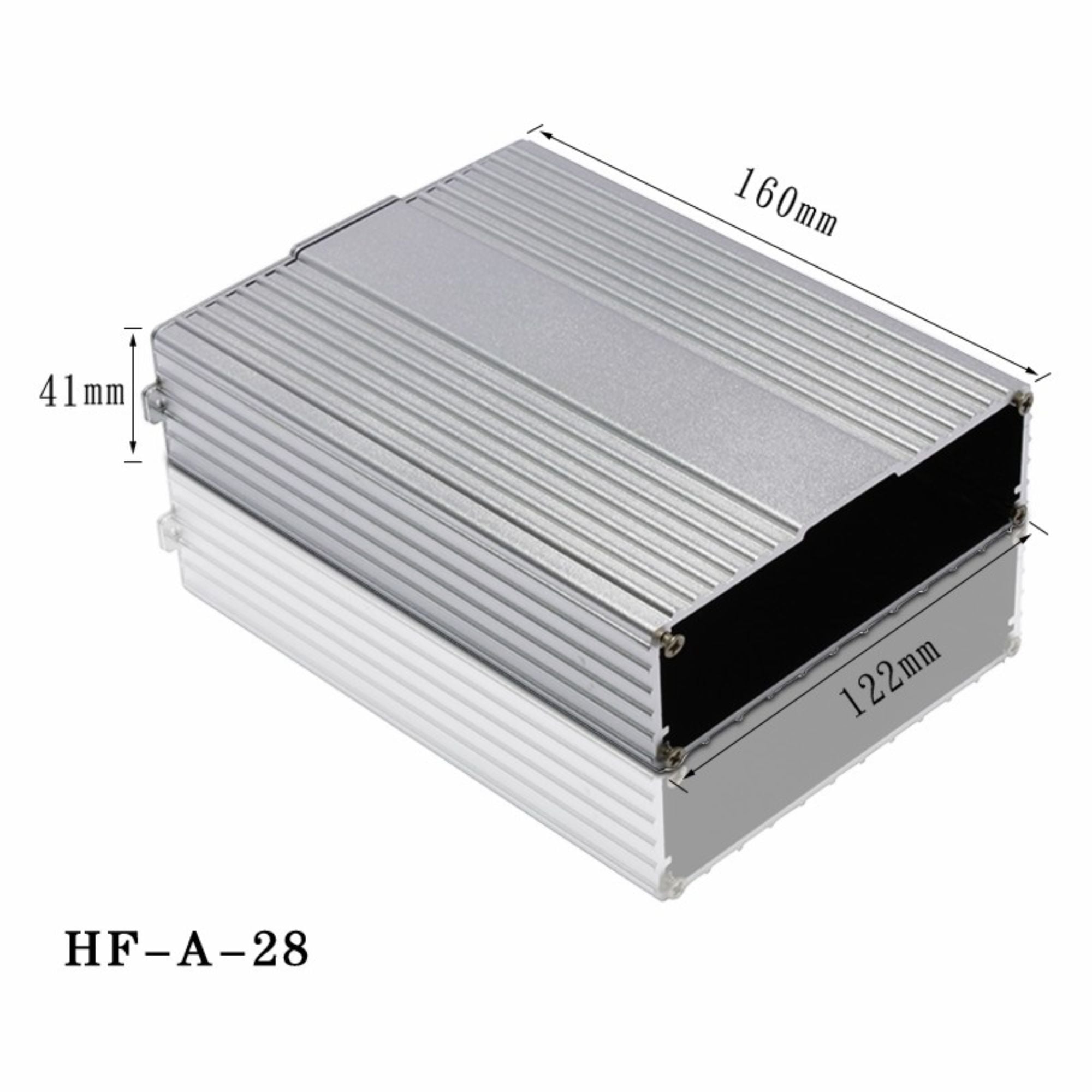 OEM Anodizing Sandblasting Aluminium Enclosure HF-A-28 Metal Junction Box