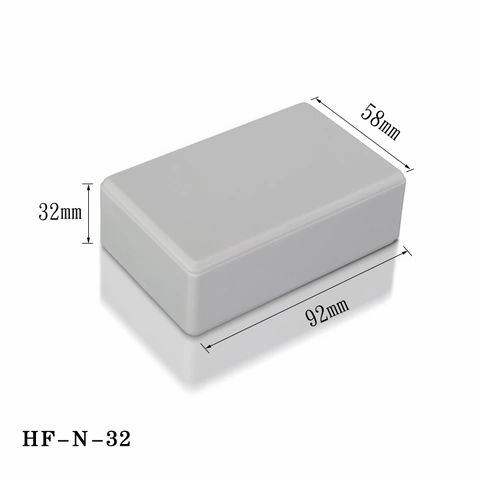 صناديق اتصال كهربائية خارجية مخصصة HF-N-32 غلاف تحكم عن بعد بلاستيكي من مادة ABS