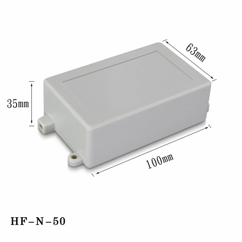 HF-N-50 مخصصة الجدار مثبتة ABS مصدر الطاقة البلاستيكي الحجرة الإلكترونية