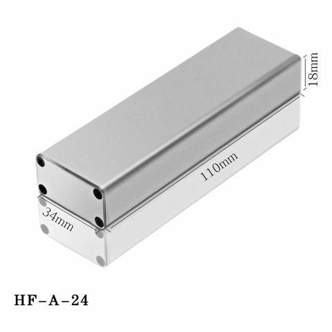 Vỏ Nhôm Ép Anodized HF-A-24 Hộp Nối PCB Kim Loại