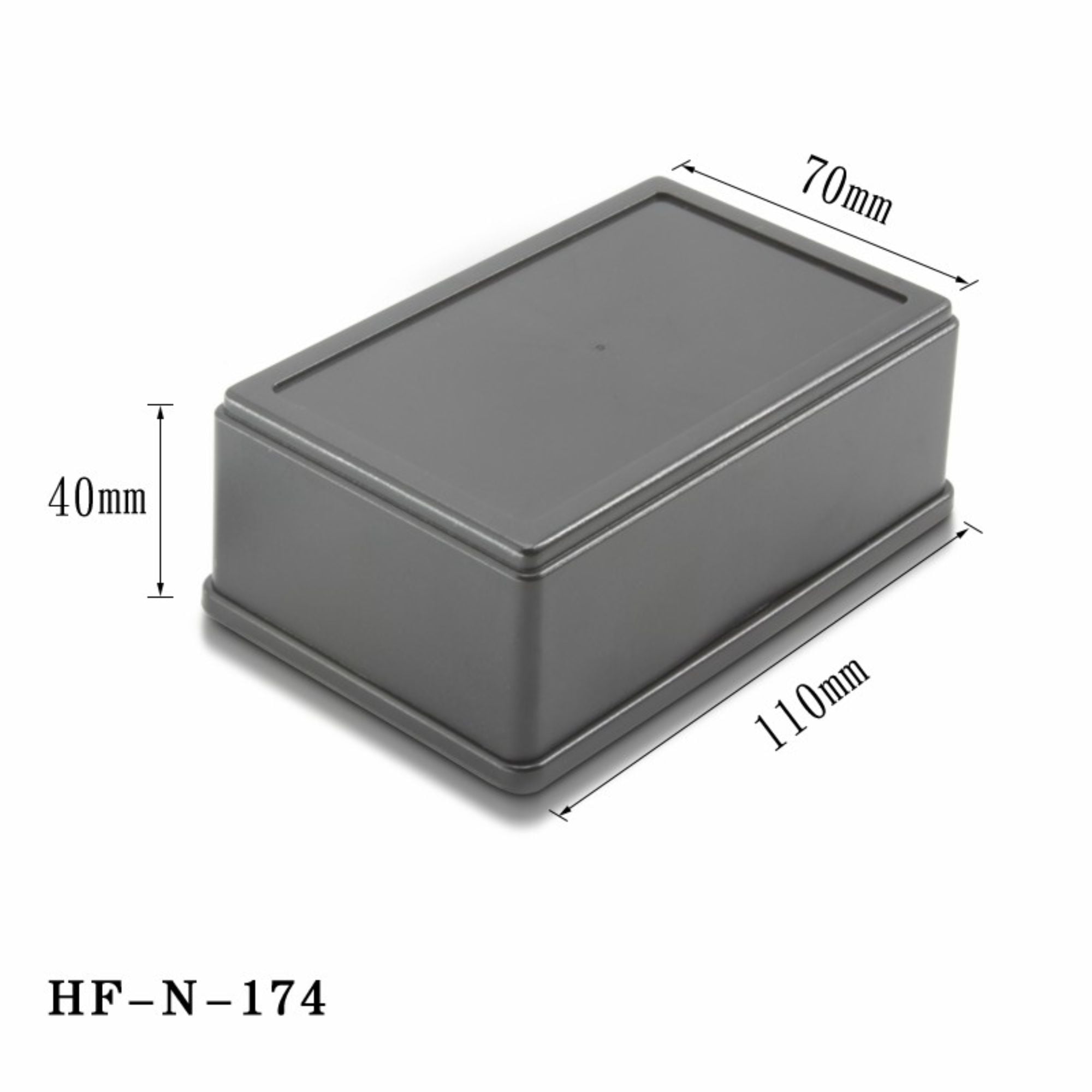 المصنعين مخصص HF-N-174 IP54 صندوق اتصال صغير من البلاستيك ABS لغلاف الإلكترونيات
