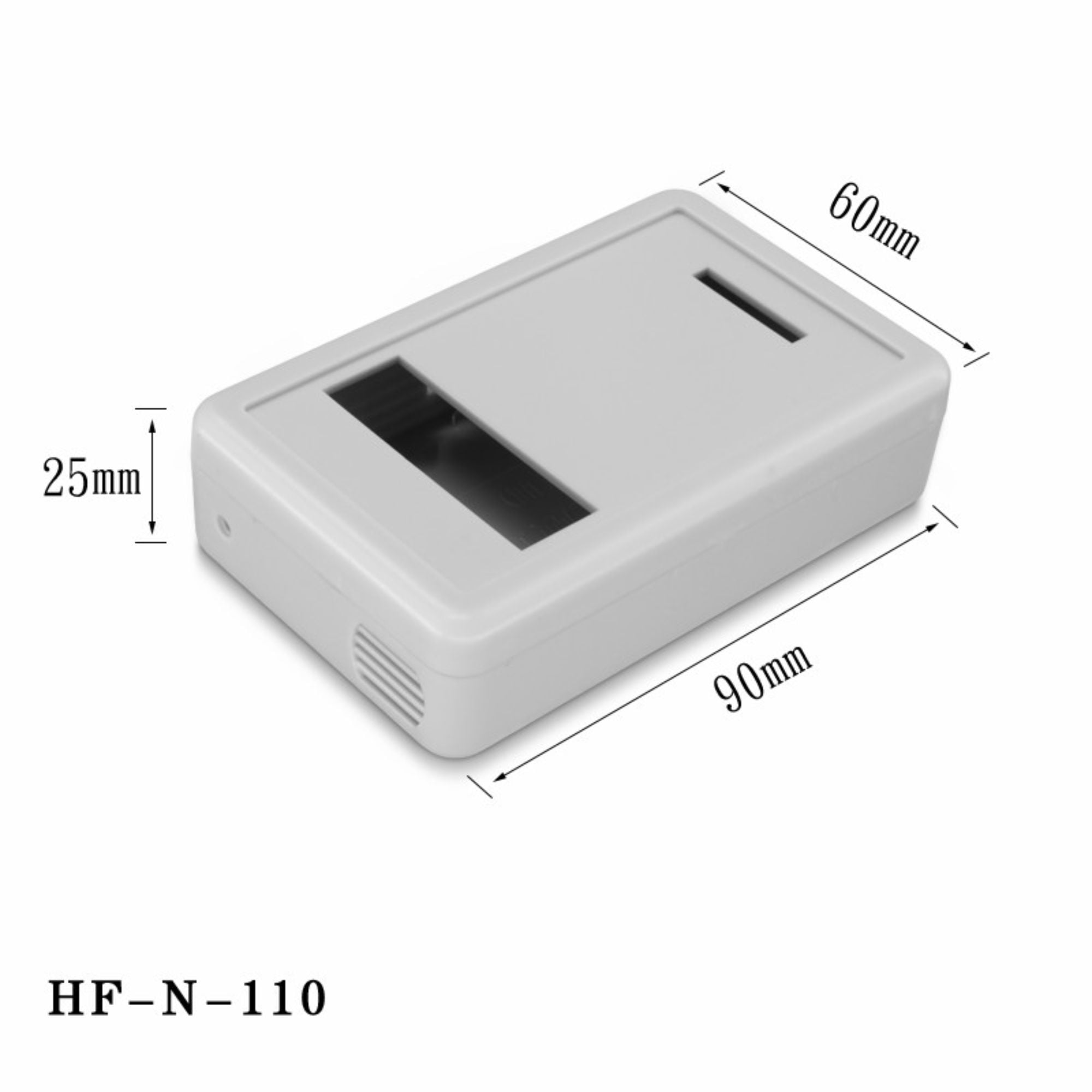Custom HF-N-110 Abs Electrònica Material de plàstic Projecte Power Box