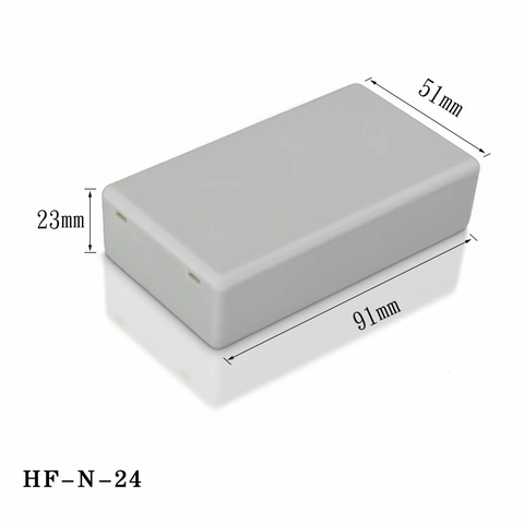 تصنيع مخصص HF-N-24 IP54 غطاء جهاز إلكتروني صغير من البلاستيك