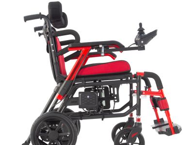 How do you transport a power wheelchair