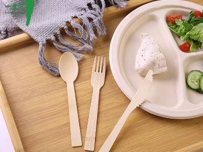 Wooden Cutlery Sets for Airline Catering