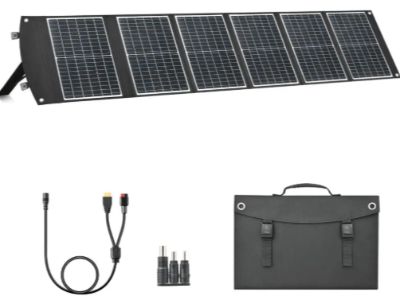 Energia Solar Portátil para Estações de Carregamento Móveis