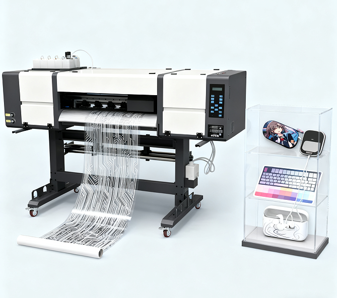 Xp600 A1 DTF Printer New Automatic Epson Compatible T-Shirt & Sticker Printing Machine with DTF Ink and Powder Oven factory
