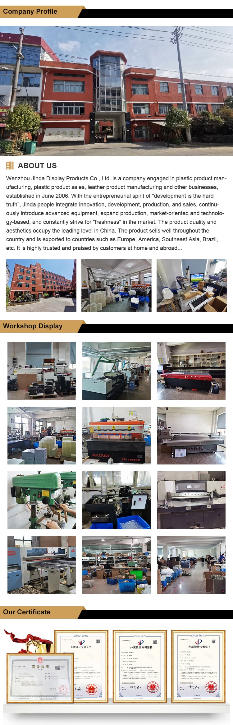 Acrylic Frame 3x5 4x6 5x7 6x8 Customized Clear Freestanding Double Sided Frameless Magnetic Photo Desktop Display Frame manufacture