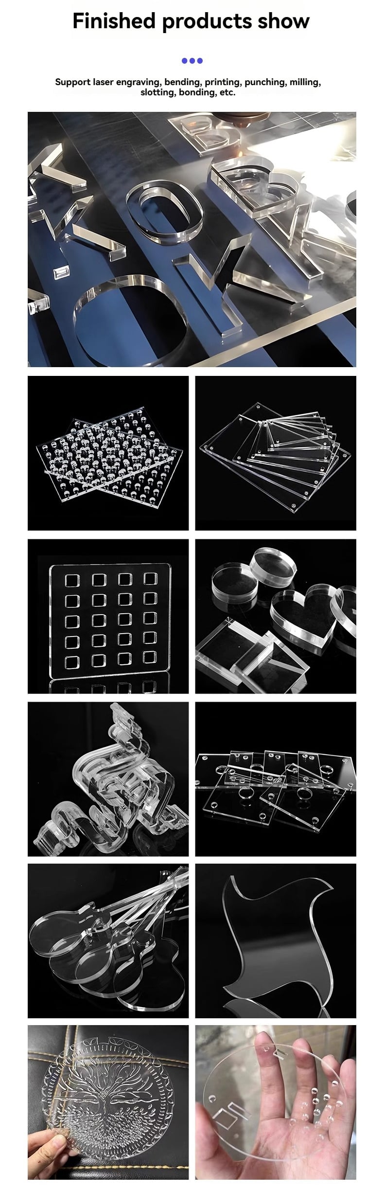 100% Virgin Material 2mm 3mm 5mm 6mm Transparent PMMA Perspex Board Panel Wholesale Cast Acrylic Glass Plastic Sheet factory