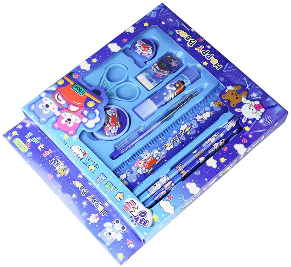 product stationery kit pencil eraser set kids school stationery supplies stationery set for children-5