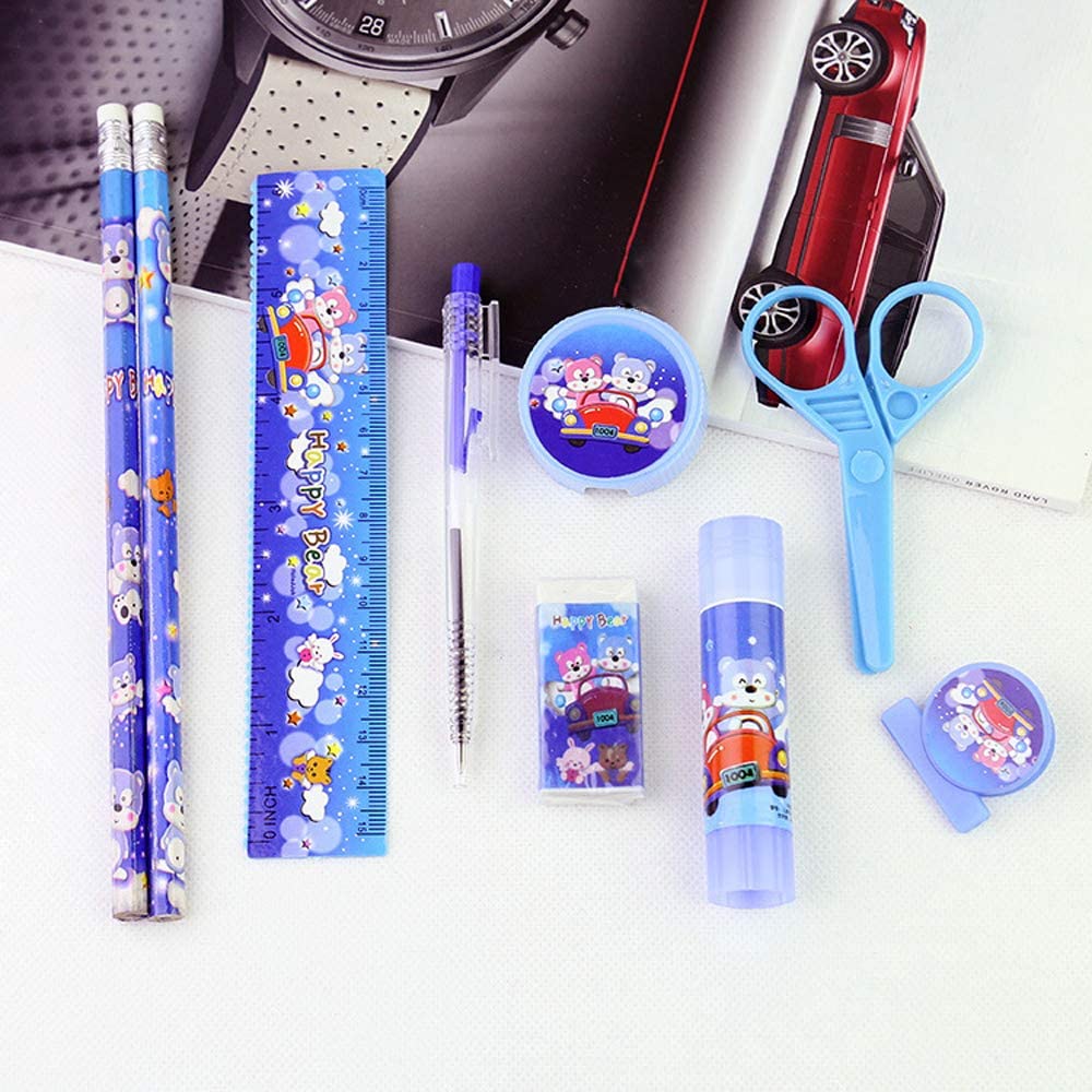 product stationery kit pencil eraser set kids school stationery supplies stationery set for children-7