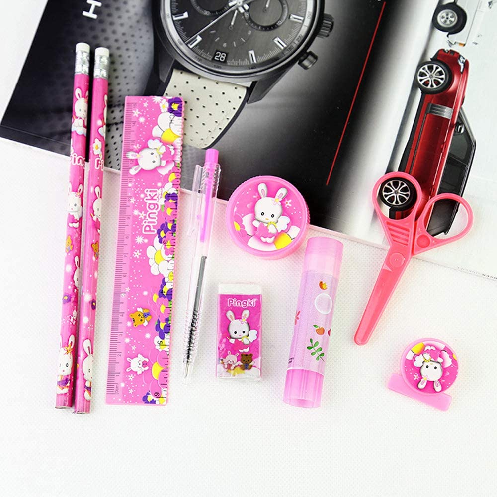 product stationery kit pencil eraser set kids school stationery supplies stationery set for children-8