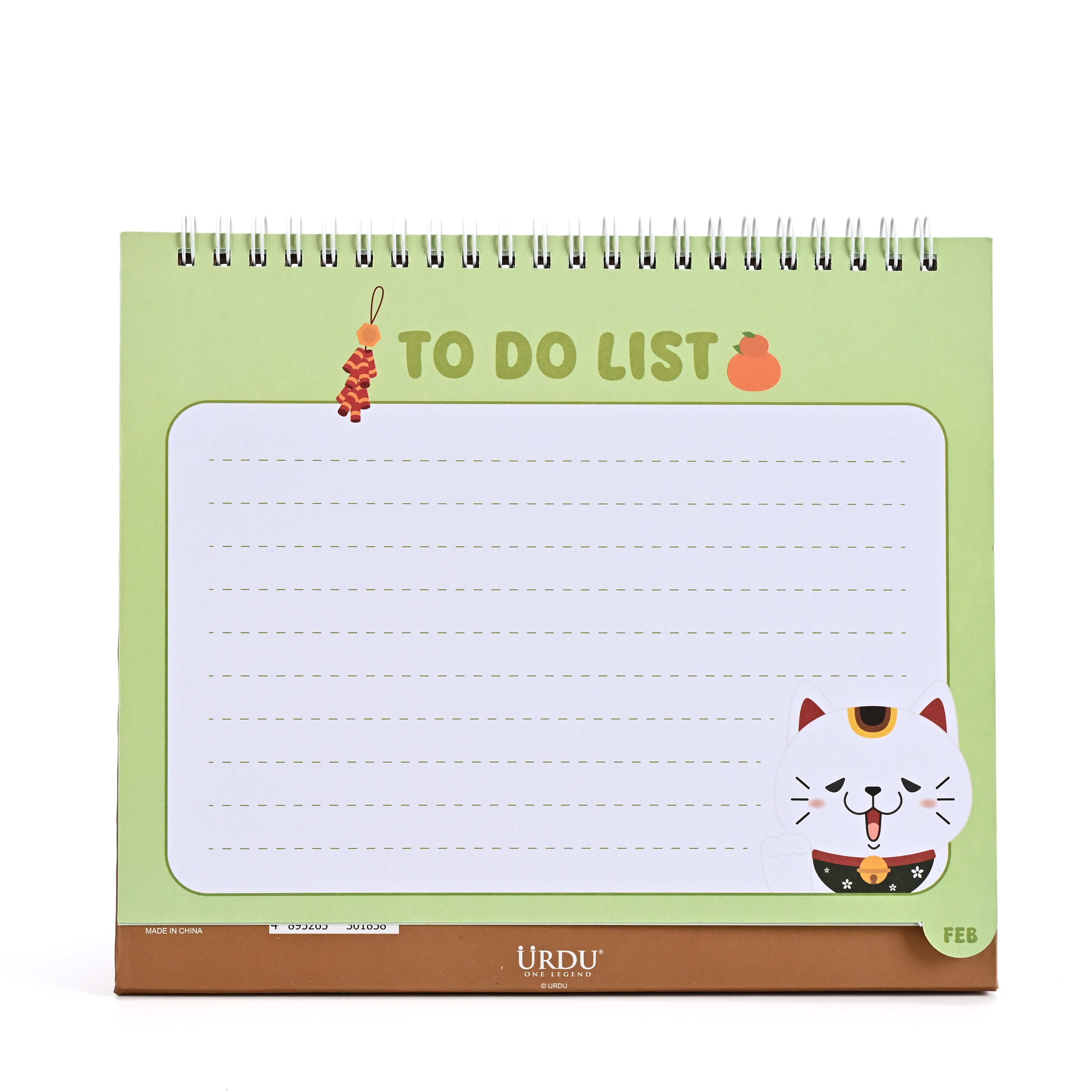 product factory custom printing promotion plan desktop calendar monthly holiday reminder 2026 desk calendar-12