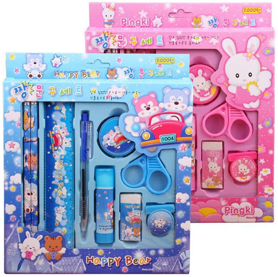 product stationery kit pencil eraser set kids school stationery supplies stationery set for children-4