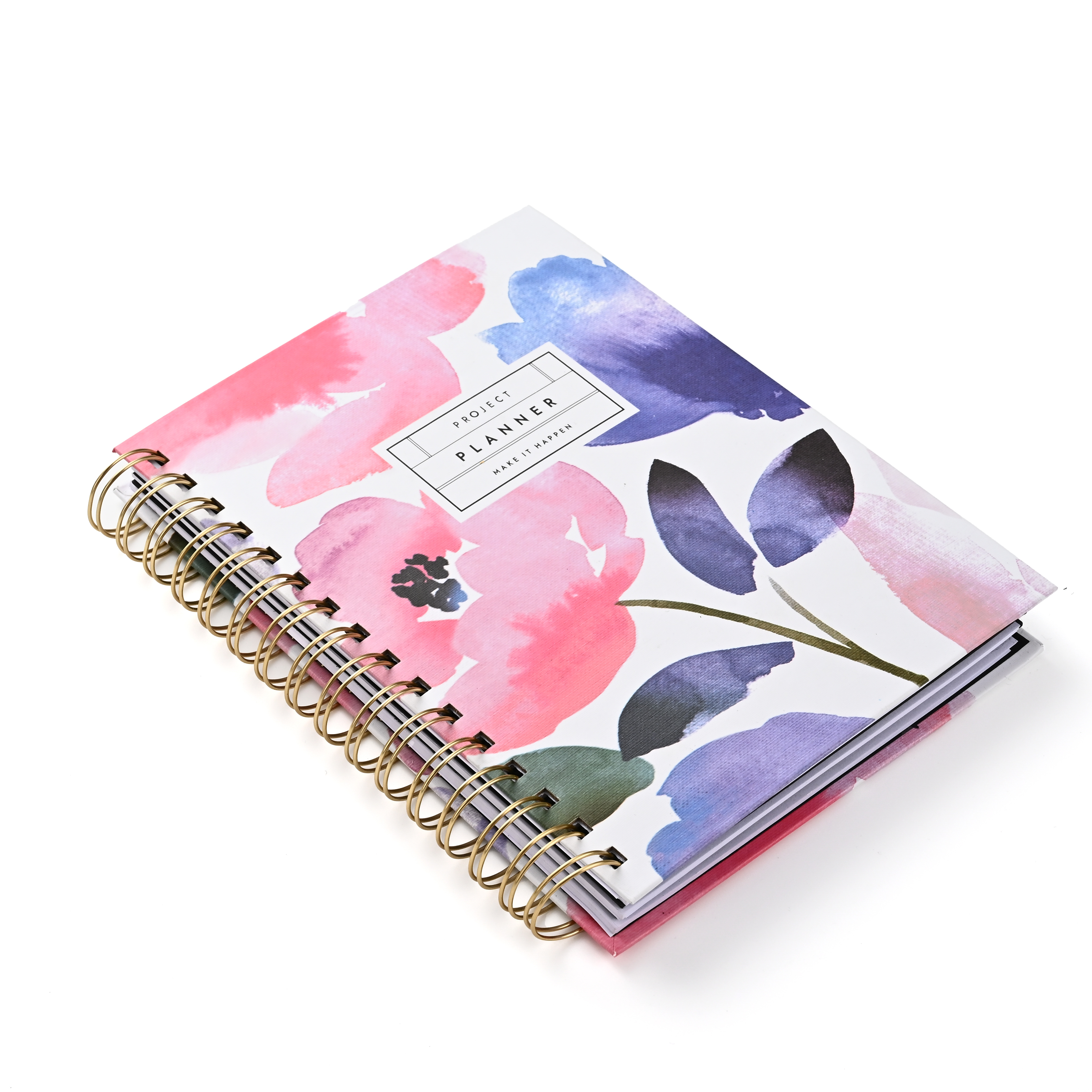product leopard print hardcover notebook a6 journal for travel office use with jungle leaf cover gift-11