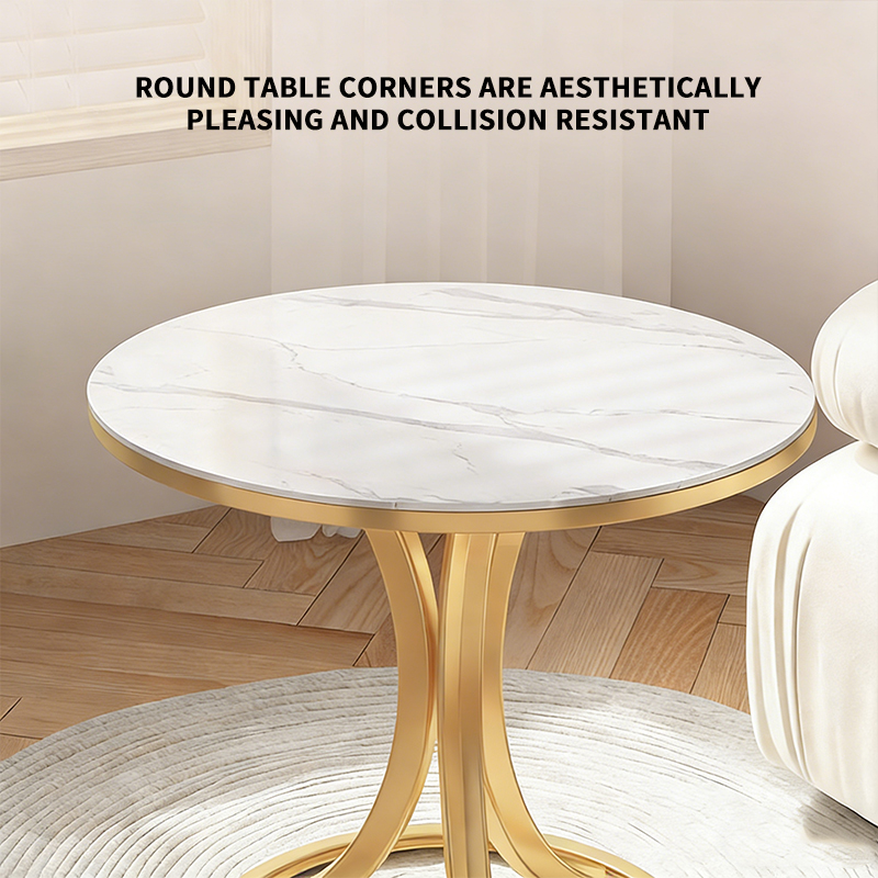 Modern X-Shaped Marble Side Table with 9mm Thick Stone Top and Carbon Steel Base, for Living Room Sofa Side Use supplier