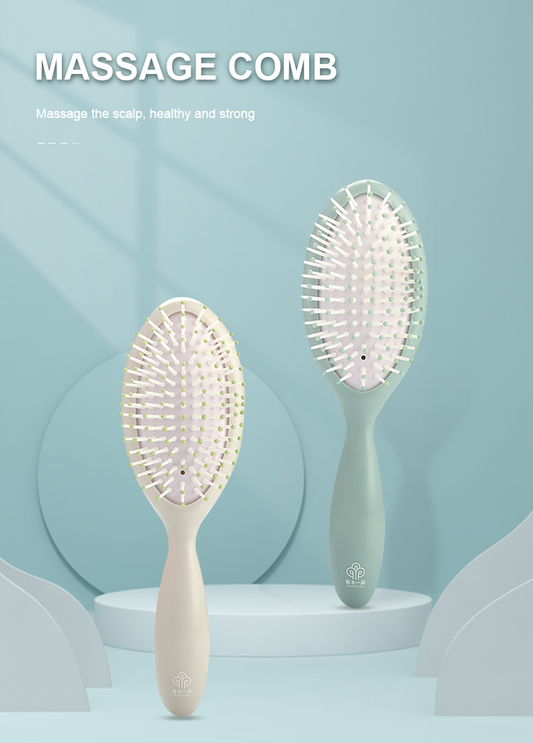 Household Customized Plastic Massage Comb Soft Round Hairdressing Comb Makeup Bath Air Cushion Comb factory