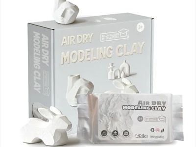 what to seal air dry clay with for shine