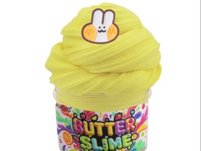 how to make butter slime without clay