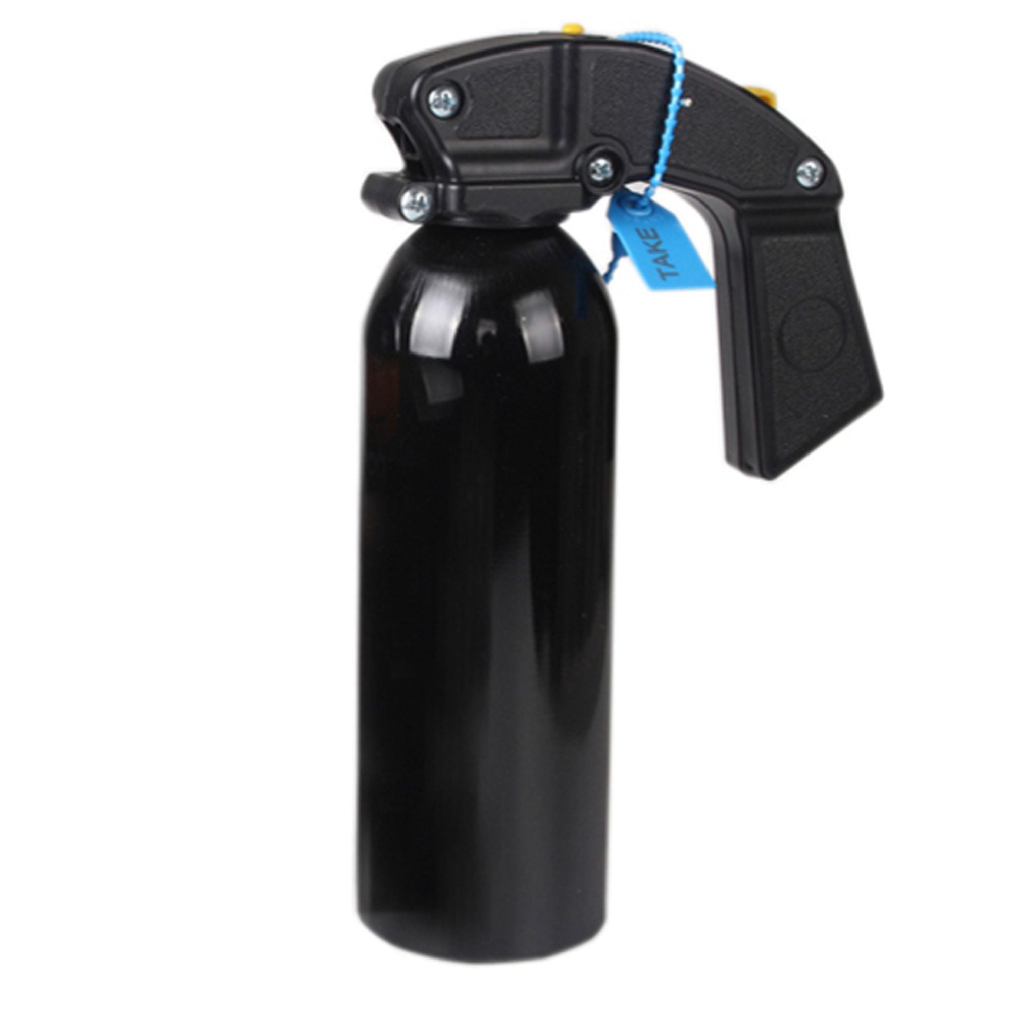 पिस्टल ग्रिप पेपर स्प्रे 500ml बड़ा पेपर स्प्रे कैनिस्टर दबाव बर्तन प्रकार स्प्रे