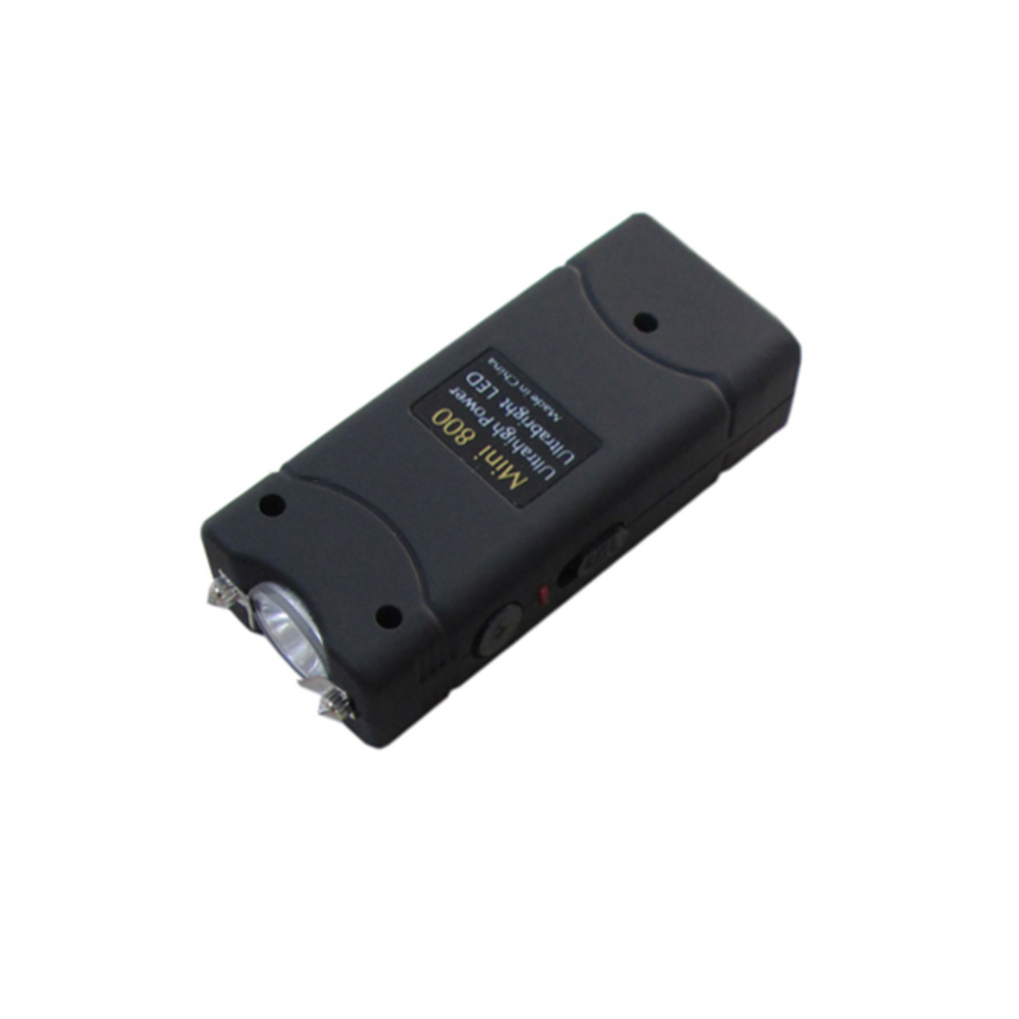 Stun gun mini 800 पुनर्जीवित करने योग्य मिनी Stun gun LED प्रकाश के साथ