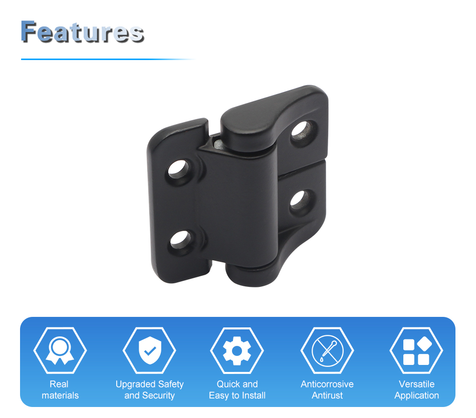 JL702 External Installation Cabinet Door Hinges Zinc Alloy European Iron Kitchen Hidden Self Closing Concealed Hinges manufacture