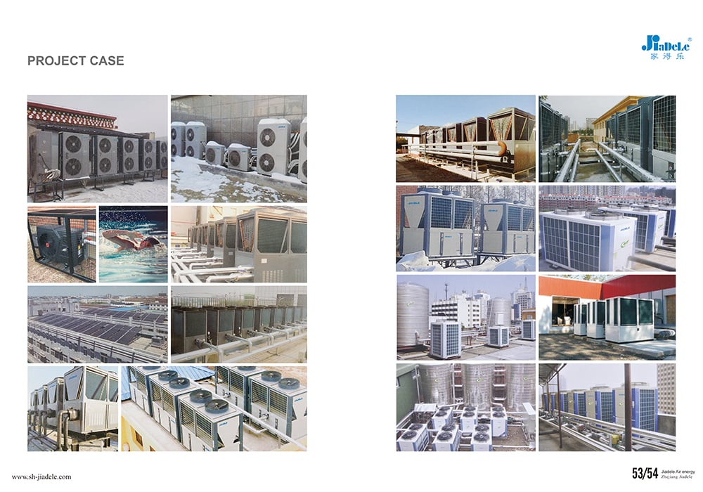 Air Source Split heating pump Domestic Air To Water supplier