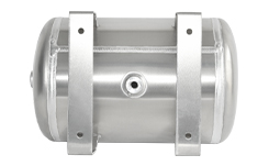 YC-18L-AH 8Bar Aluminium Horizontal Air Storage Tank Vacuum Receiver Tank For Truck Suspension Beauty Equipment manufacture